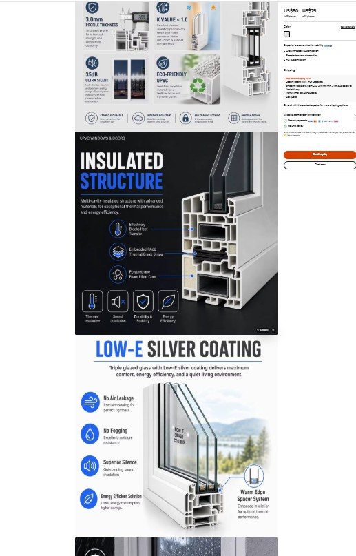 Factory engineer verifying architectural extrusion wall thickness and corner crimping